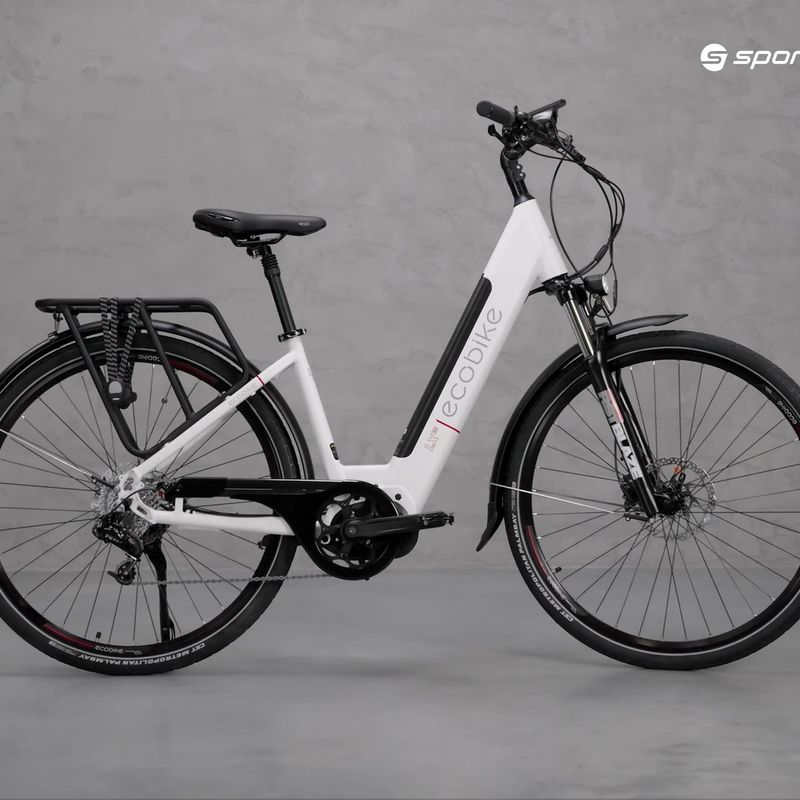 Ecobike LX300 Greenway elektrické kolo bílé 1010306 26