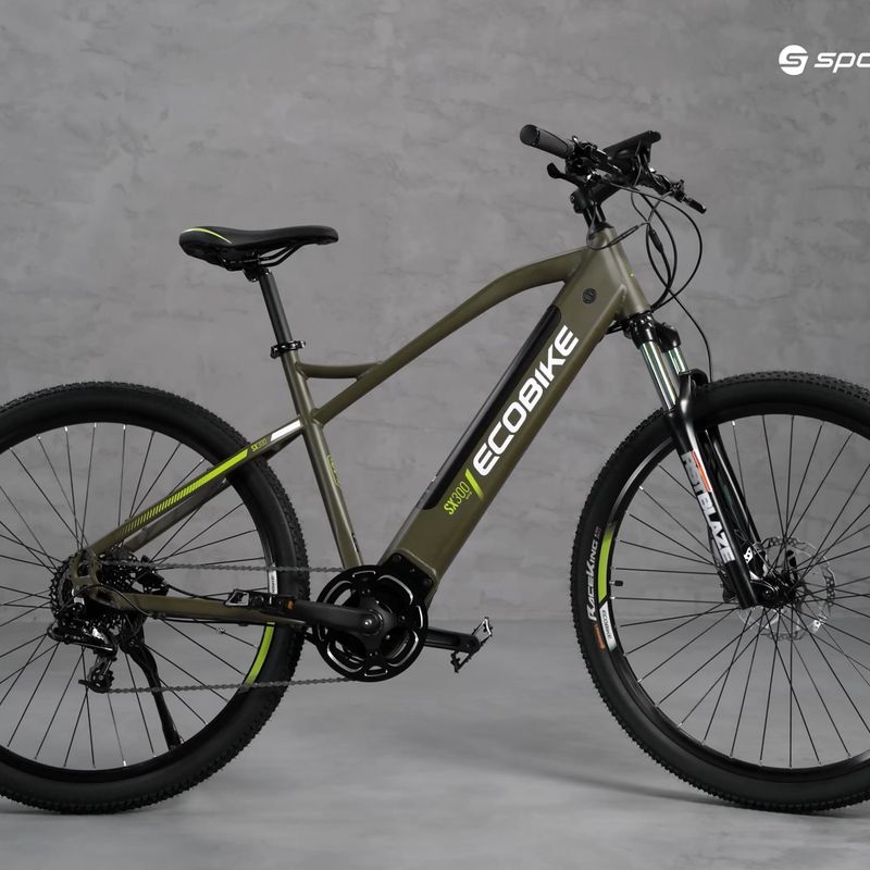 Jízdní kolo Ecobike el.SX300/X300 LG 12.8Ah zelená 1010404 23