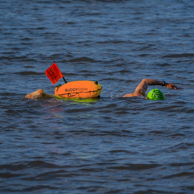 Záchranná bójka BuddySwim Dry Bag with Flag 28 l orange 4