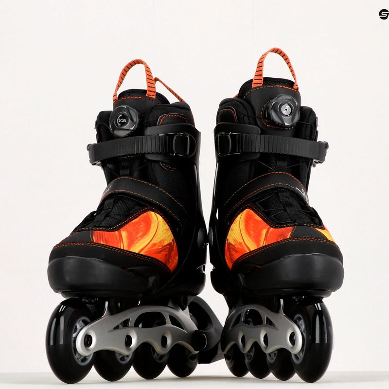 Dětské kolečkové brusle K2 Sk8 Hero Boa Alu black 30F0118 10