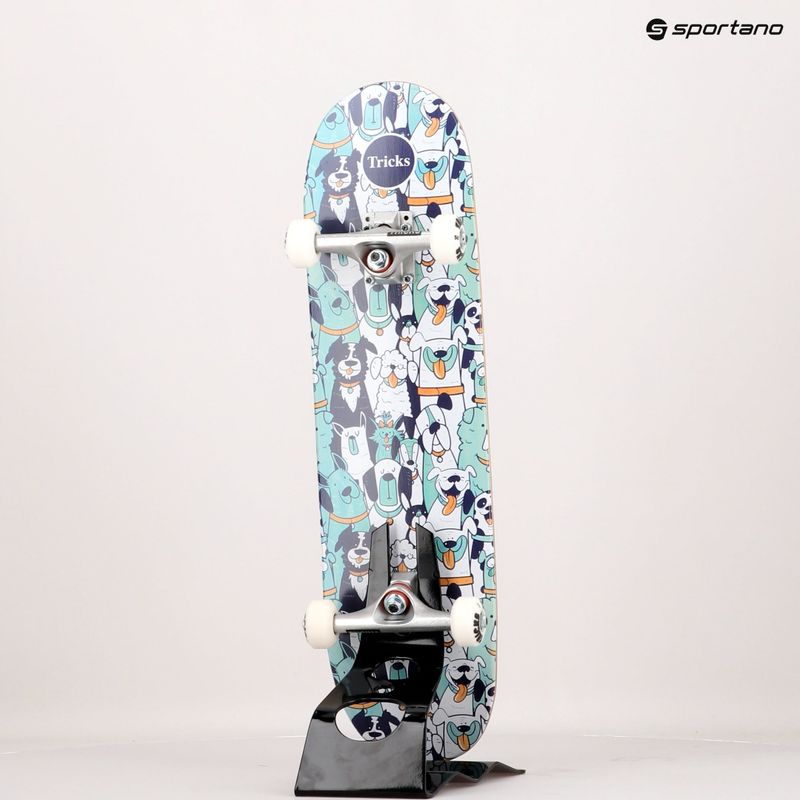 Klasický skateboard Tricks Dogs Complete zeleno-bílý TRCO0022A001 8