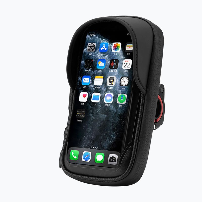 Taška na řídítka na kolo Rockbros 301101770001 WP Bike Phone Bag for 6.7" black 2