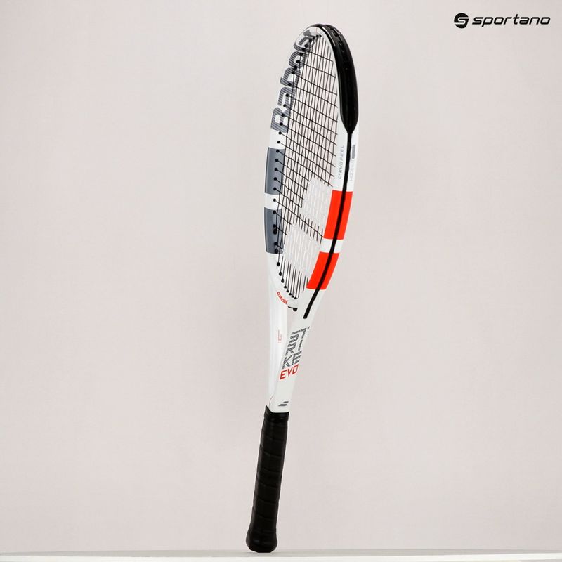 Tenisová raketa BABOLAT Strike Evo bílá 178871 9