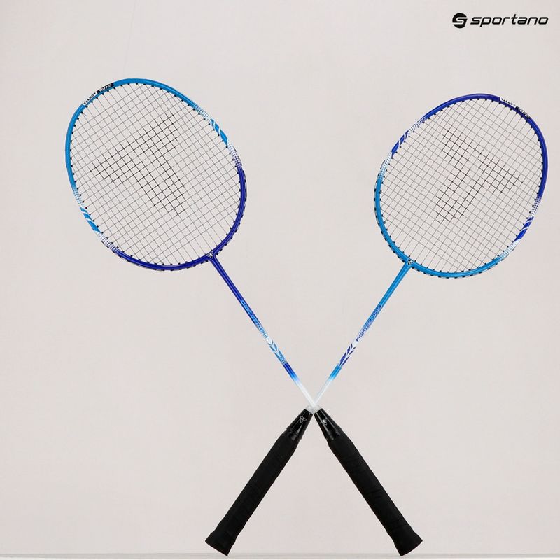 Badmintonový set Talbot-Torro set Badminton 2 Fighter Pro modrý 449404 5