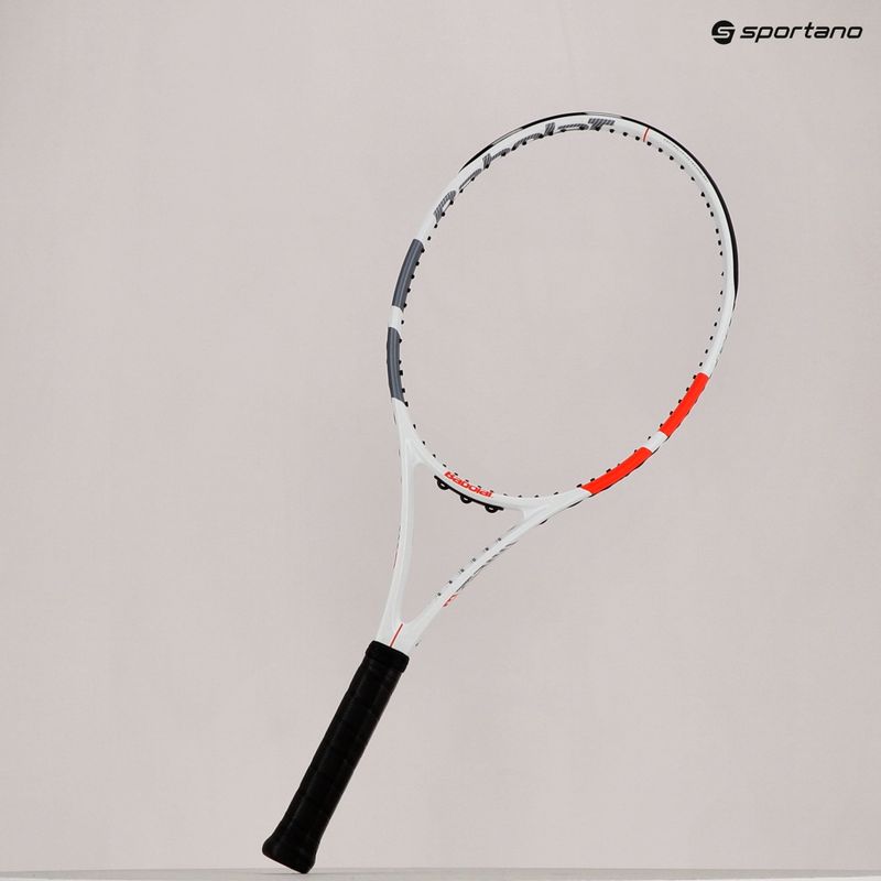Tenisová raketa BABOLAT Strike Evo bílá 101414 10