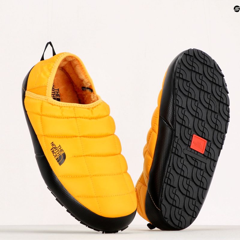 Pánské bačkory The North Face Thermoball Traction Mule žluté NF0A3UZNZU31 9