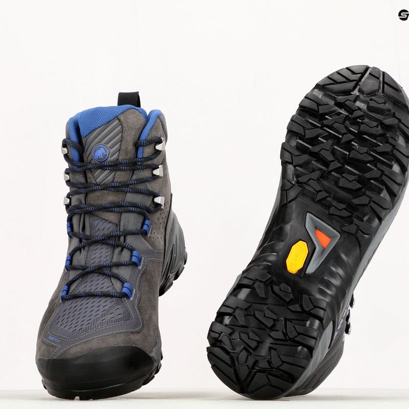 Pánská trekingová obuv MAMMUT Sapuen High GTX šedá 10