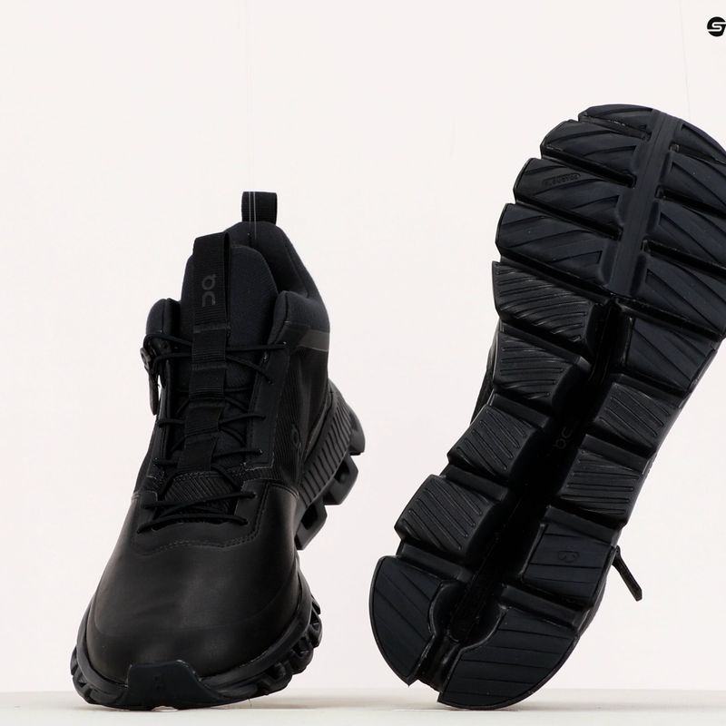 Pánská běžecká obuv ON Cloud Hi Waterproof black 2899674 15