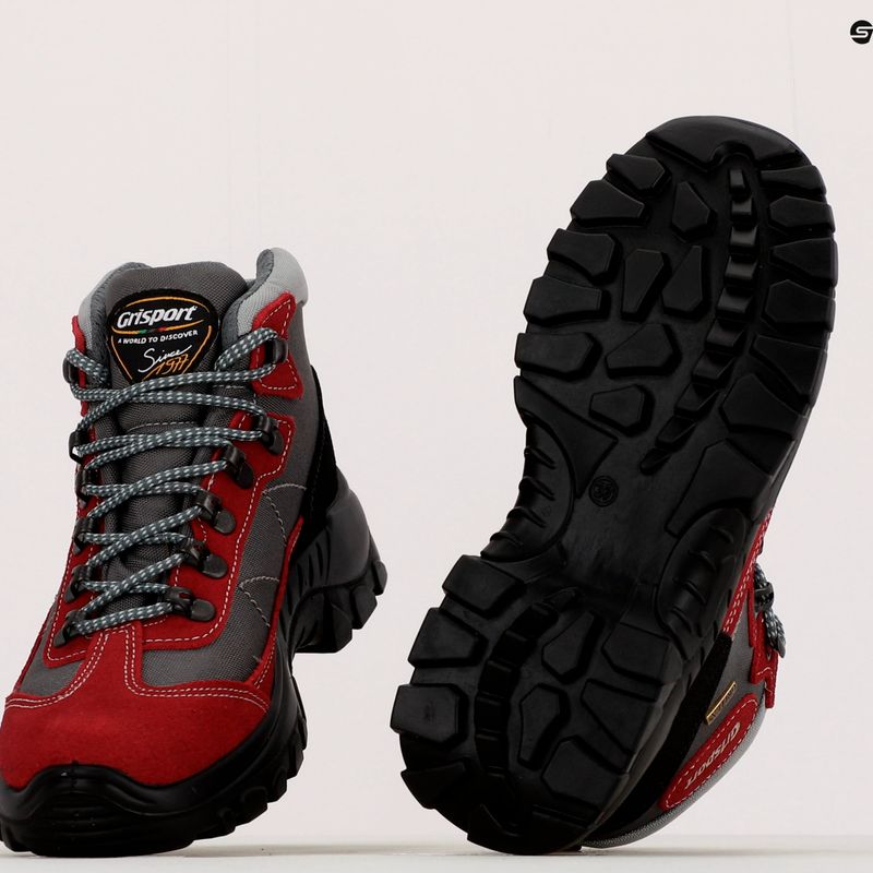 Dámské trekové boty Grisport red 13362SV87G 11