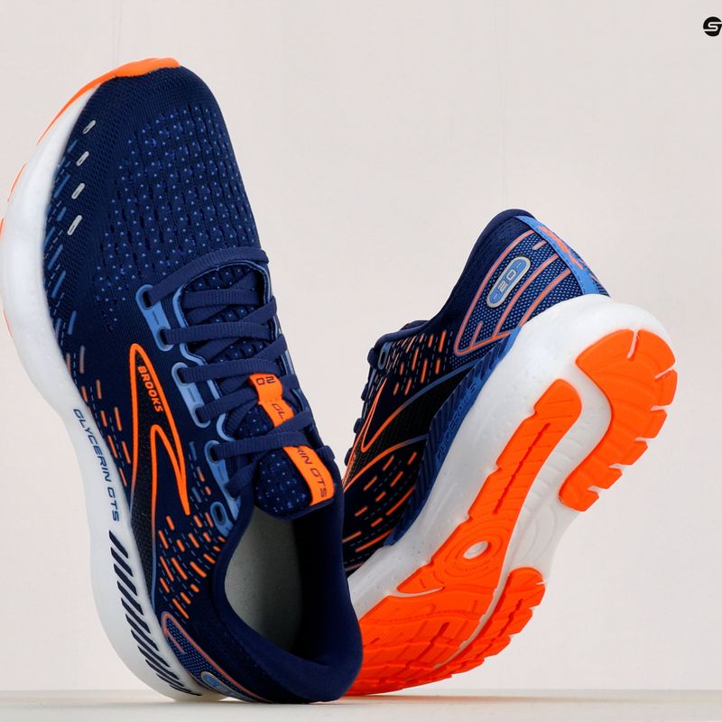 Pánská běžecká obuv BROOKS Glycerin GTS 20 navy blue 1103831D444 15
