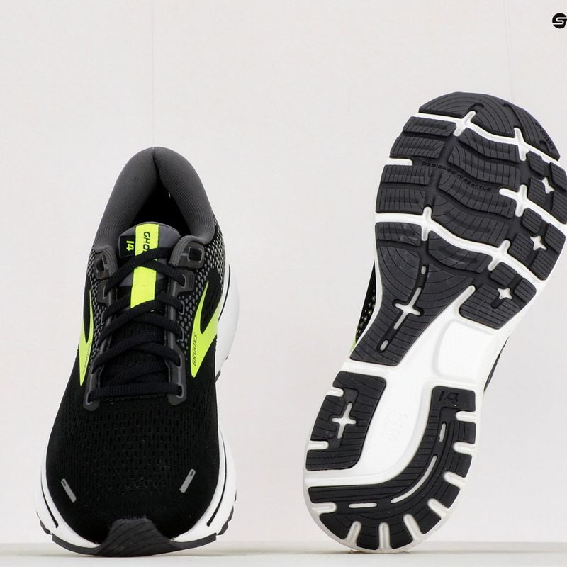Pánská běžecká obuv BROOKS Ghost 14 black-green 1103691D047 15