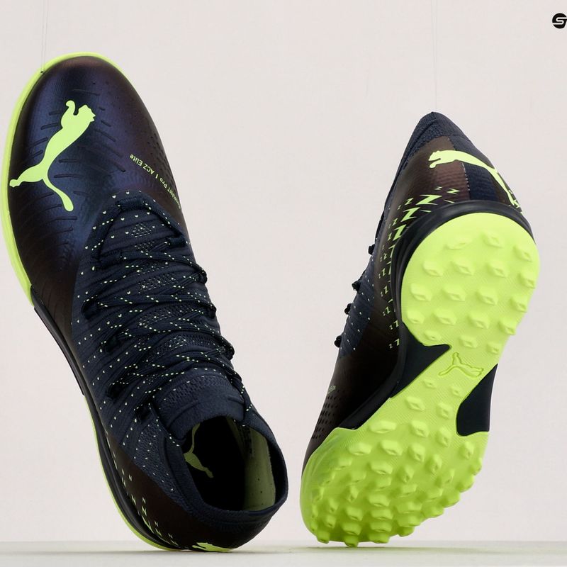 PUMA Future Z 1.4 Pro Cage pánské fotbalové boty black-green 106992 01 13