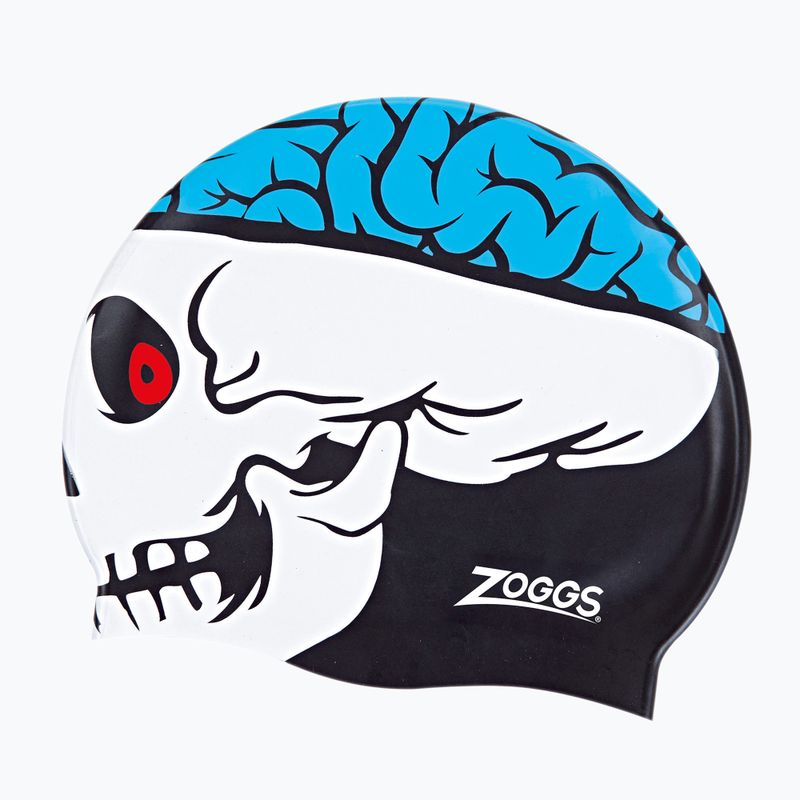 Plavecká čepice dziecięcy Zoggs Character Silicone Jr skull