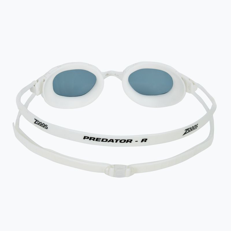 Plavecké brýle Zoggs Predator white/ white/ tint smoke 4