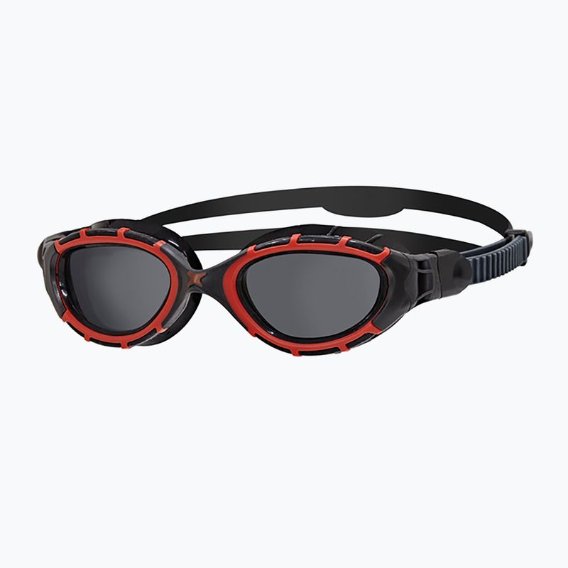 Plavecké brýle Zoggs Predator Flex Polarized red/ black/ smoke polarized