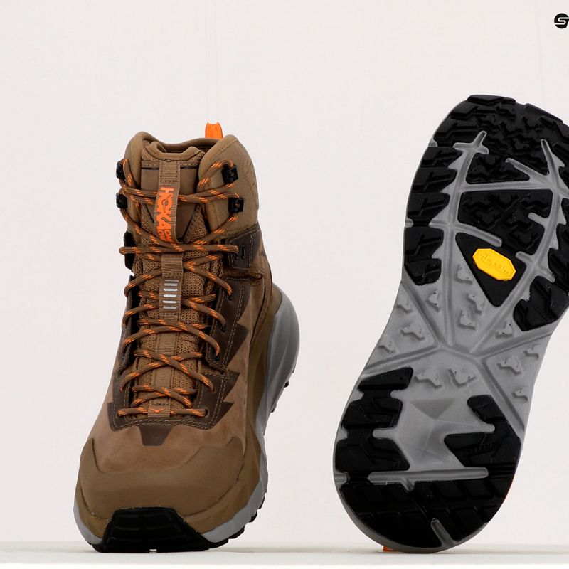 Pánské trekové boty HOKA Kaha GTX brown 1112030 9