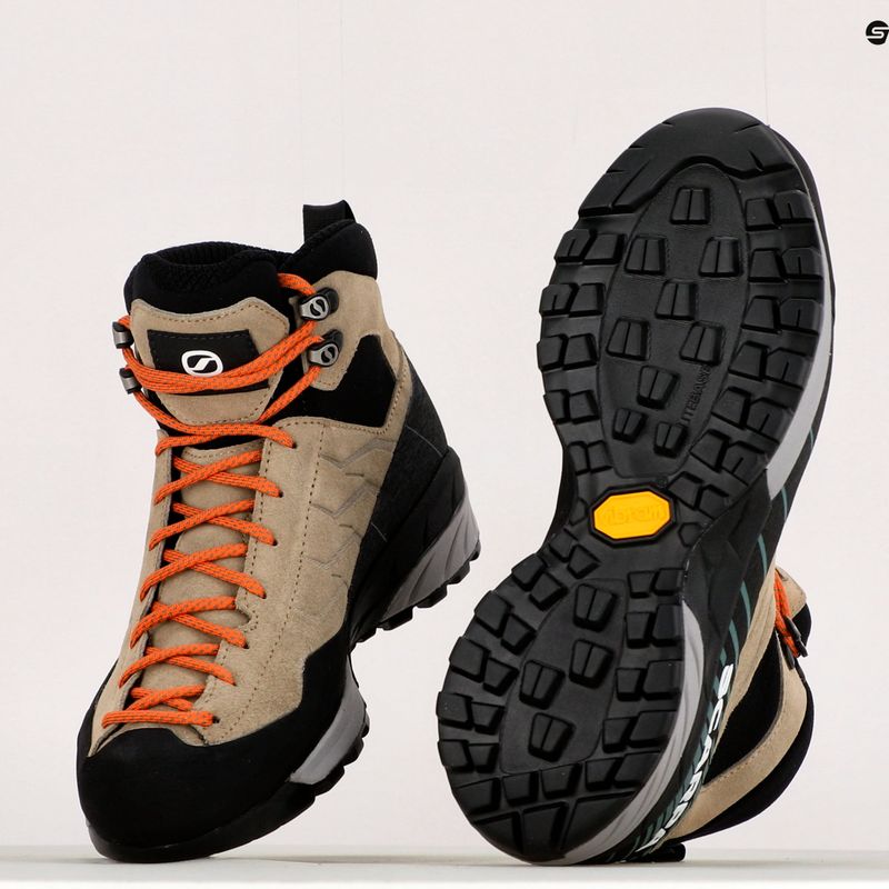 Dámské přístupové boty SCARPA Mescalito Mid GTX hnědé 72097-202 16
