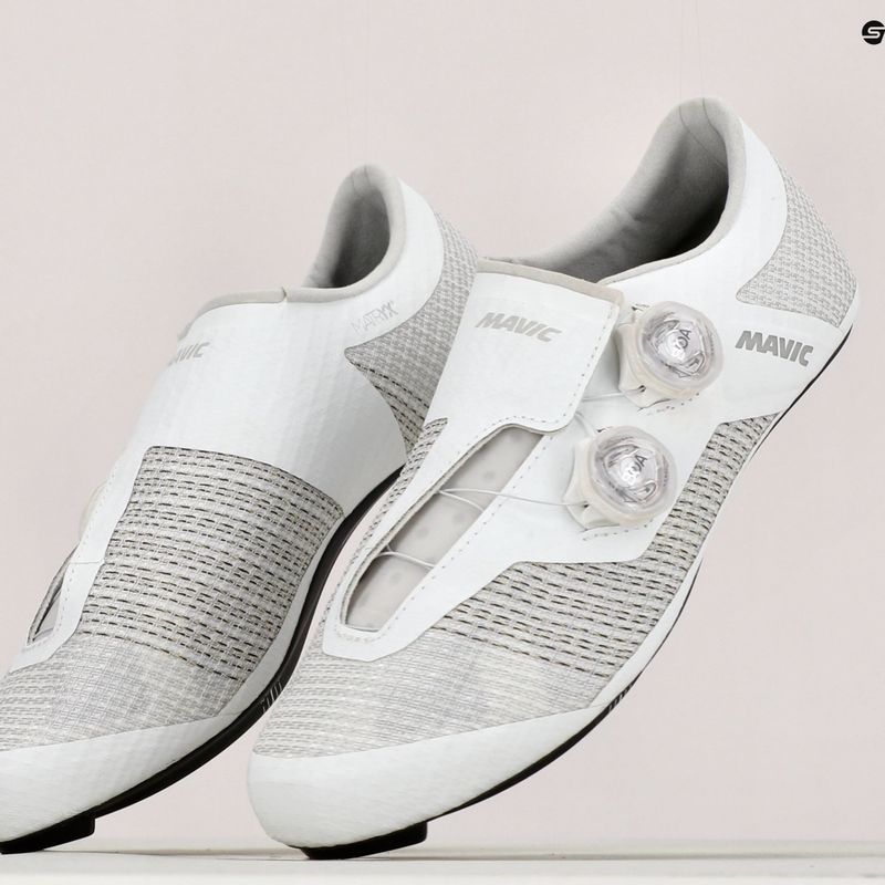 Cyklistická obuv Mavic Tretry Cosmic Ultimate III bílá L41128300 9