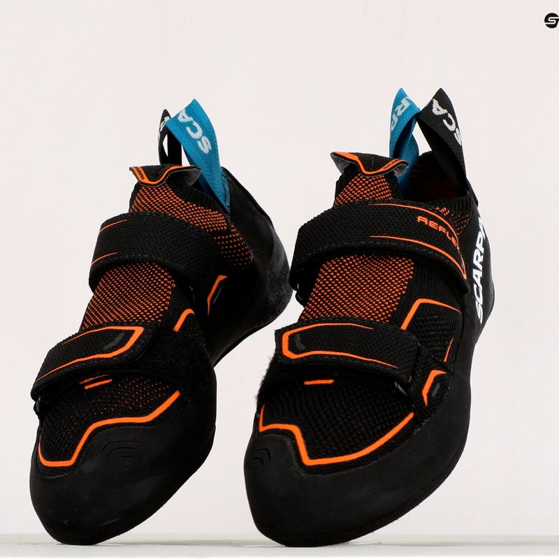 Dámské lezečky SCARPA Reflex V černo-oranžové 70067-000/1 9