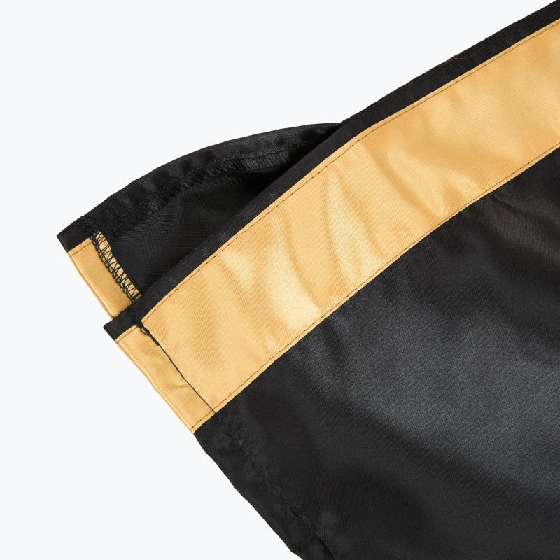Pánské boxerské šortky  Cleto Reyes Satin Boxing black/gold 4