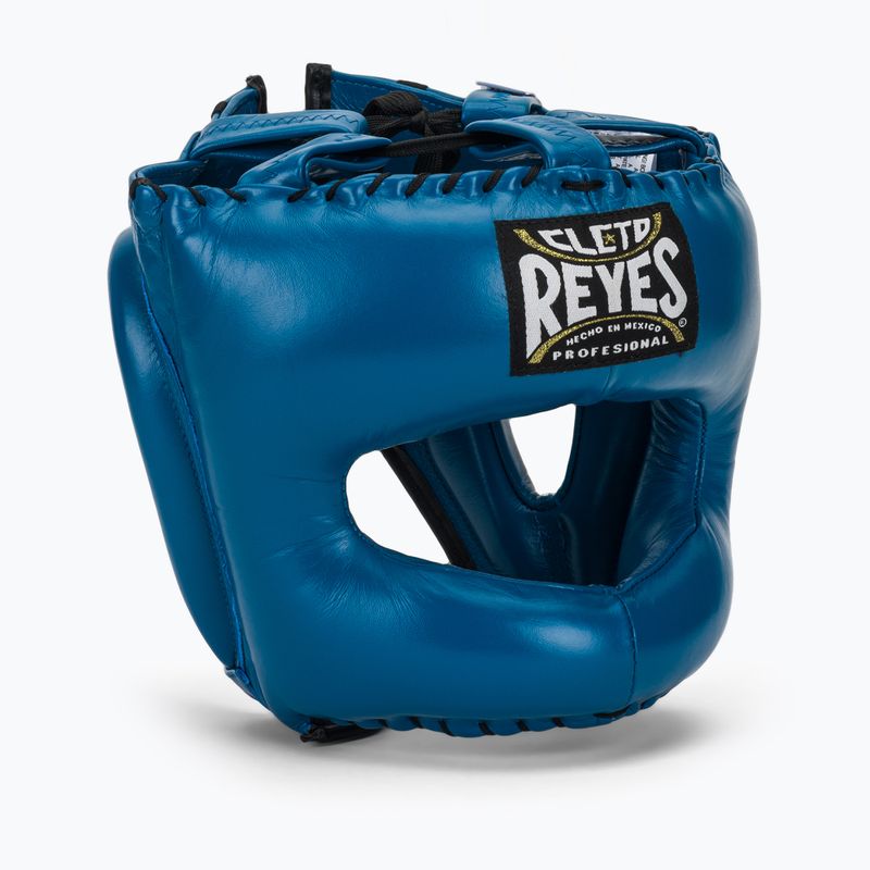 Boxerská helma Cleto Reyes With Pointed Face Nylon Bar blue