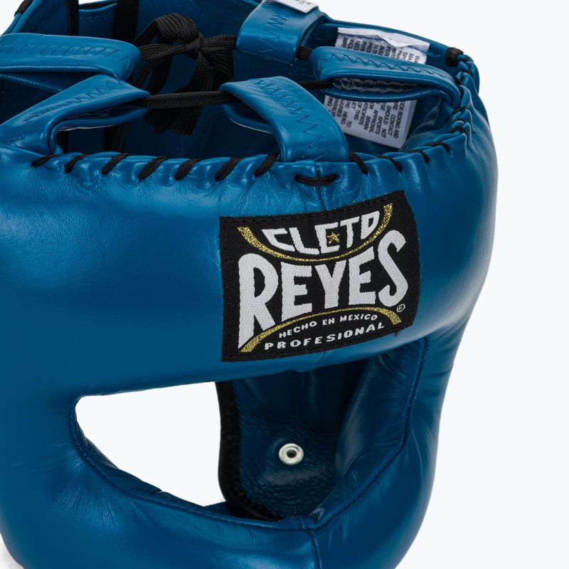 Boxerská helma Cleto Reyes With Pointed Face Nylon Bar blue 4