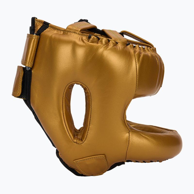 Boxerská přilba Cleto Reyes With Round Face Bar gold 2