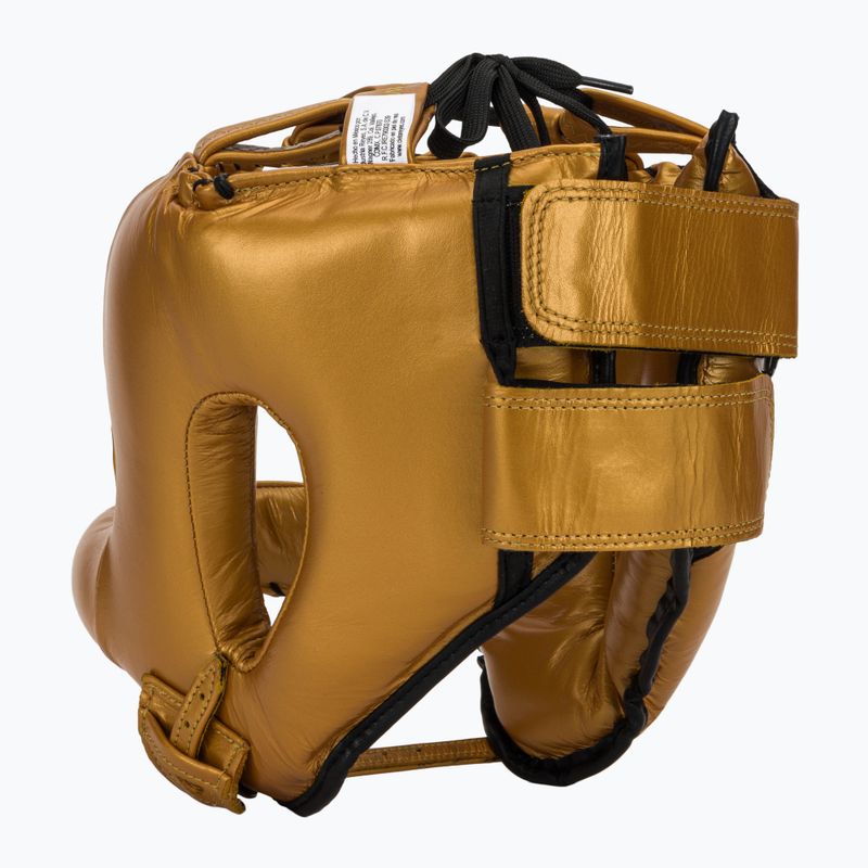 Boxerská přilba Cleto Reyes With Round Face Bar gold 3