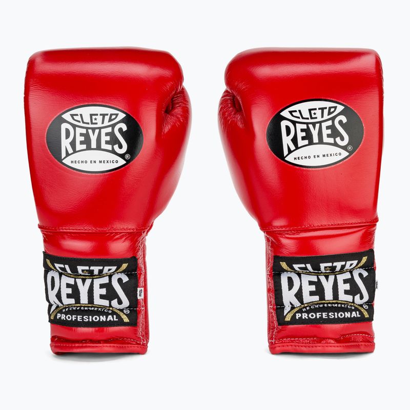 Boxerské rukavice  Cleto Reyes Lace Up Sparring red 2