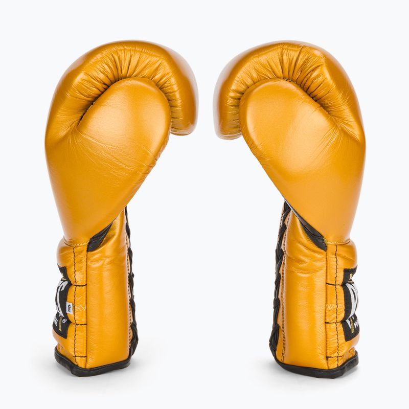 Boxerské rukavice  Cleto Reyes Lace Up Sparring gold 4