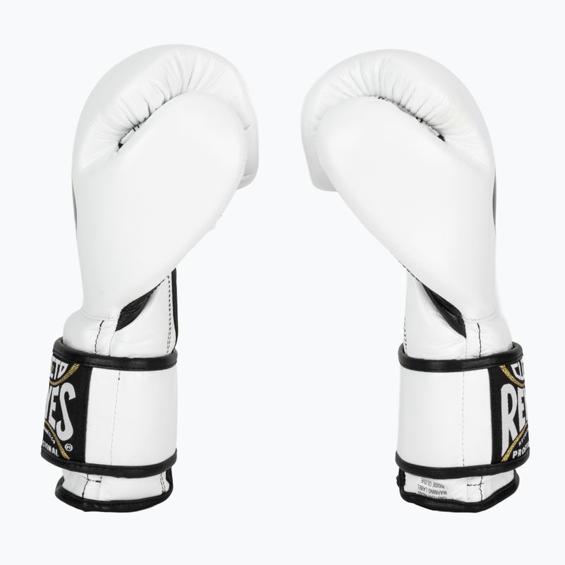 Boxerské rukavice  Cleto Reyes Velcro Sparring white/black 3