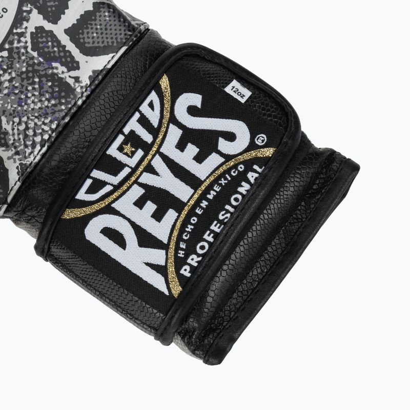 Boxerské rukavice  Cleto Reyes Velcro Sparring silver/black 6