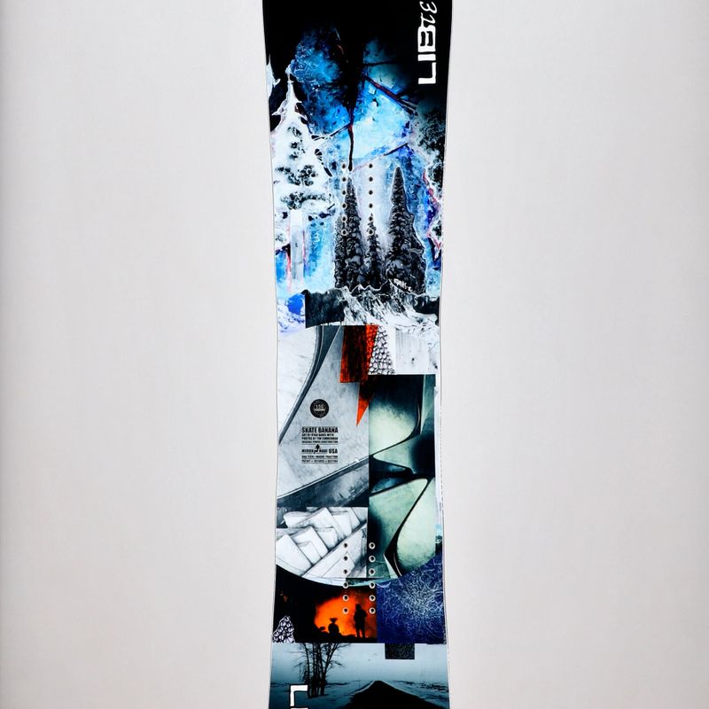 Snowboard Lib Tech Skate Banana černo-bílý 21SN024 7