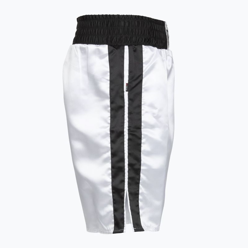 Pánské boxerské šortky  Cleto Reyes Satin Boxing white/black 4