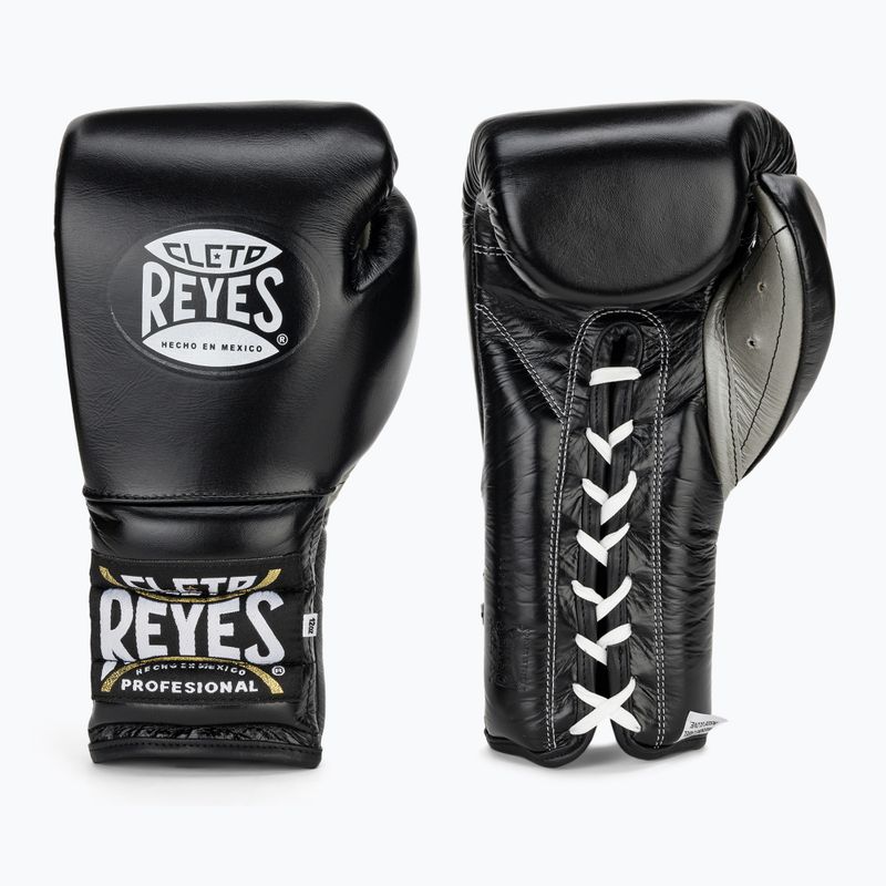 Rukavice na box Cleto Reyes Lace Up Sparring black