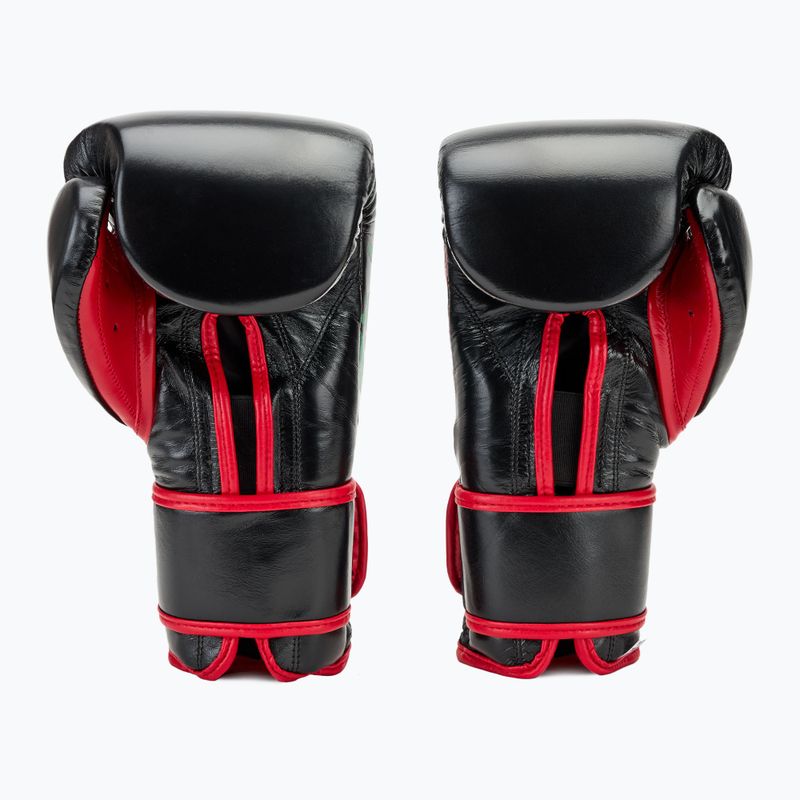 Boxerské rukavice  Cleto Reyes Velcro Sparring black/red/white green red 2