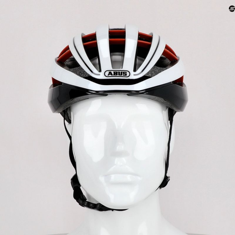Cyklistická příručka Abus Aventor blaze red 77627 9
