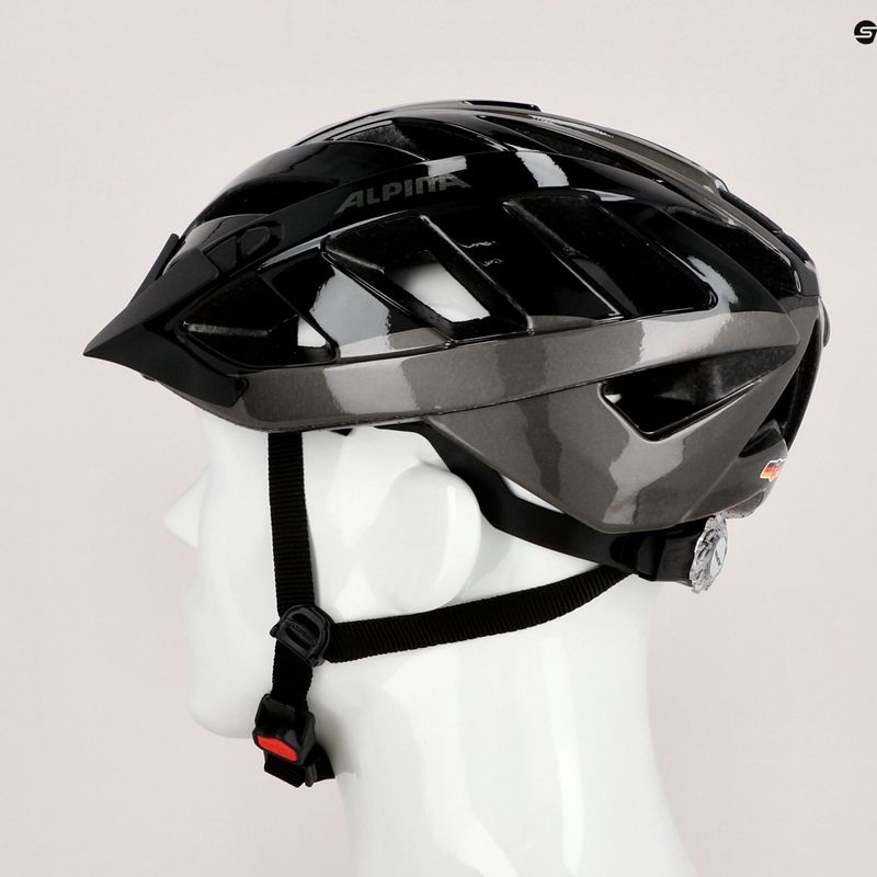 Cyklistická přilba Alpina Panoma 2.0 black/anthracite 9