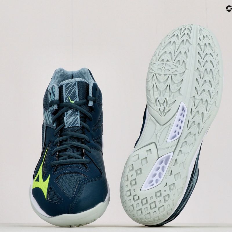 Pánská volejbalová obuv Mizuno Thunder Blade 3 Mid blue V1GA217538 11