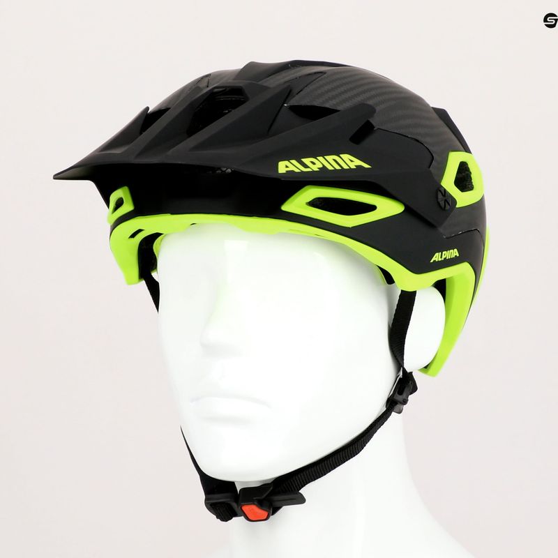 Cyklistická přilba Alpina Rootage black neon/yellow 9