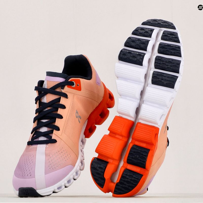 Dámská běžecká obuv On Cloudflow Rose/Fiji 3598686 17