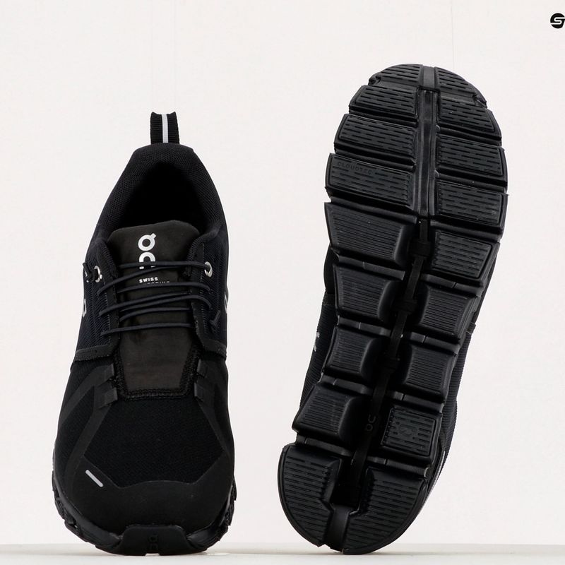 Pánská běžecká obuv ON Cloud 5 Waterproof black 5998842 12