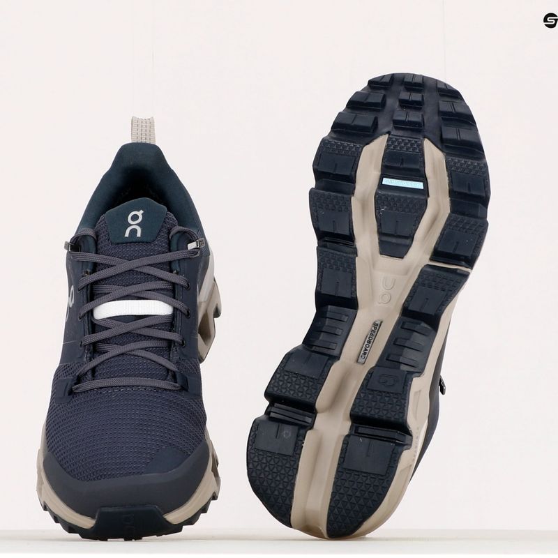 Dámské trekové boty ON Cloudwander Waterproof navy blue 7398572 13