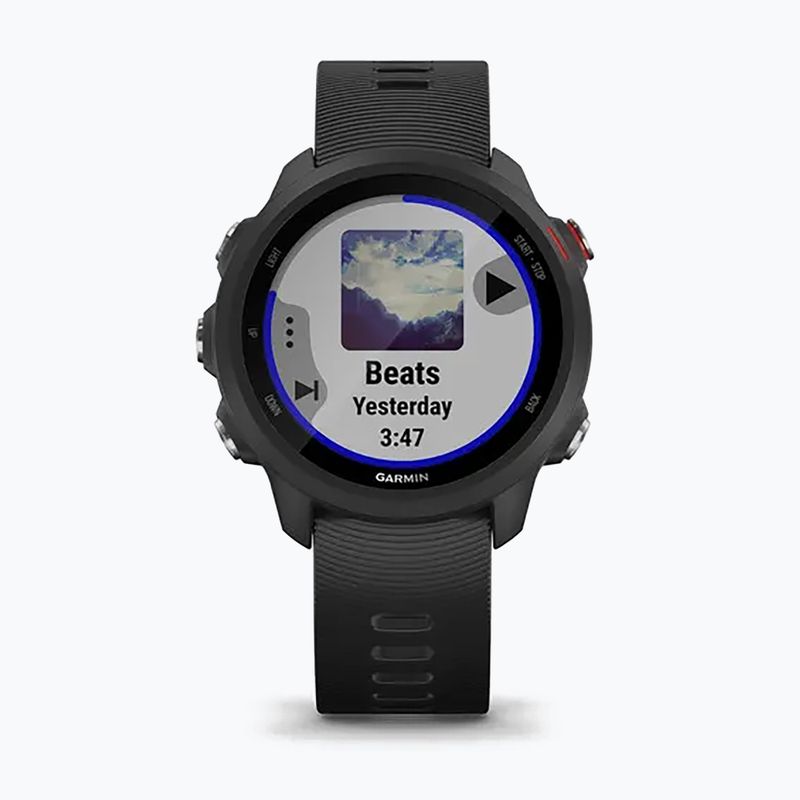 Sportovní hodinky Garmin Forerunner 245 Music se snímačem srdečního tepu HRM Elevate Ox černé 010-02120-30 2