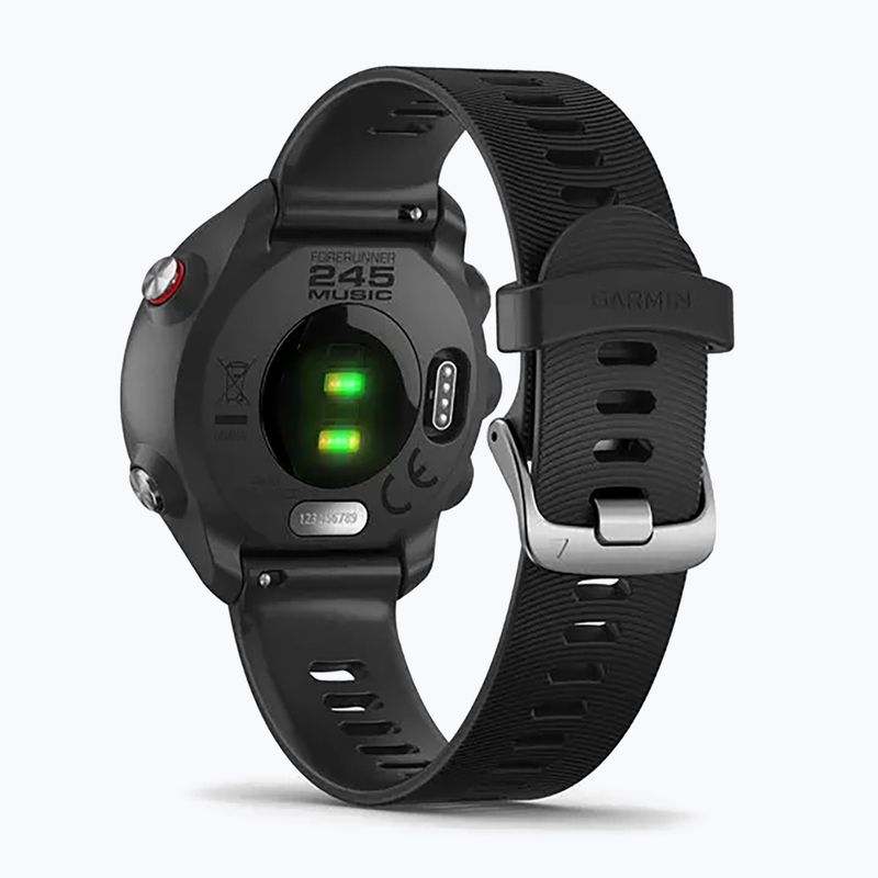 Sportovní hodinky Garmin Forerunner 245 Music se snímačem srdečního tepu HRM Elevate Ox černé 010-02120-30 6