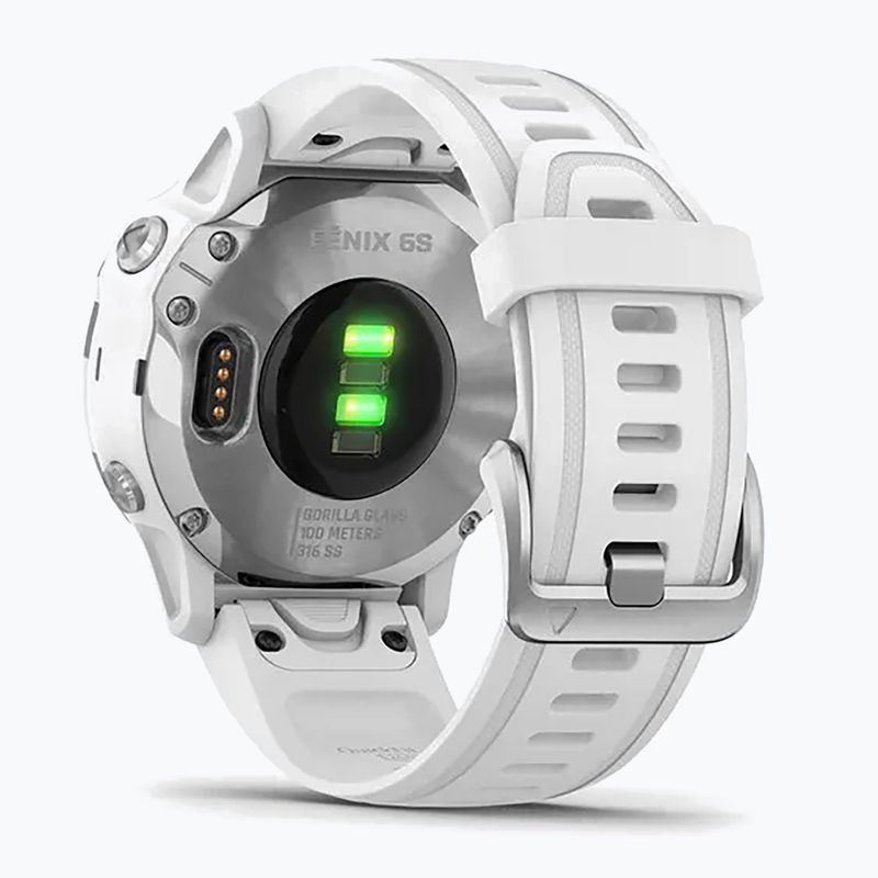 Sportovní hodinky Garmin fenix 6S bílé 010-02159-00 6