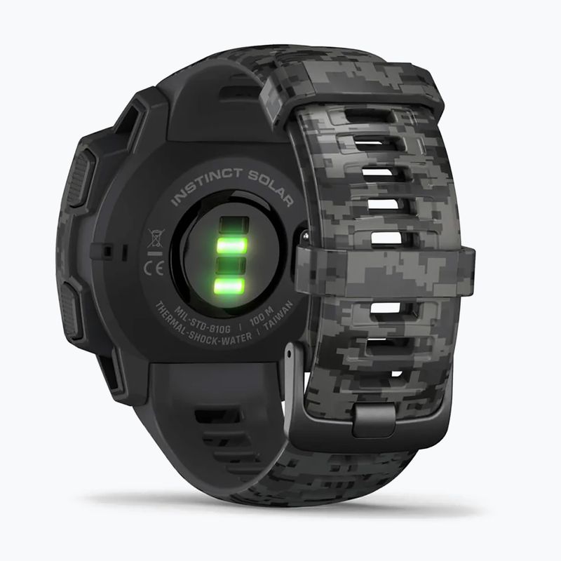 Sportovní hodinky Garmin Instinct Solar Camo Edition černé 010-02293-05 6