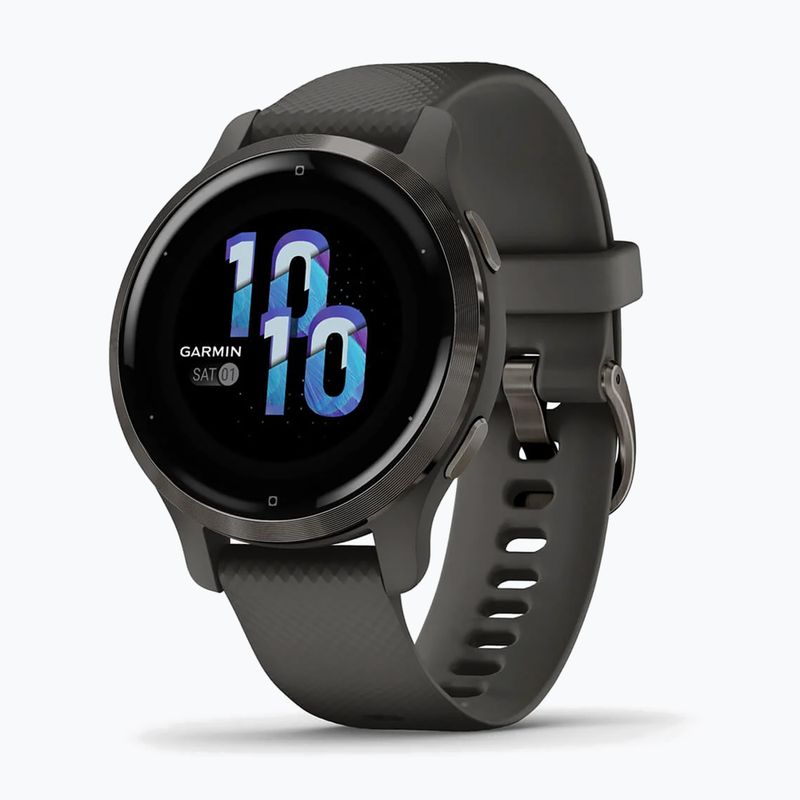 Sportovní hodinky Garmin Venu 2S grafitové 010-02429-10