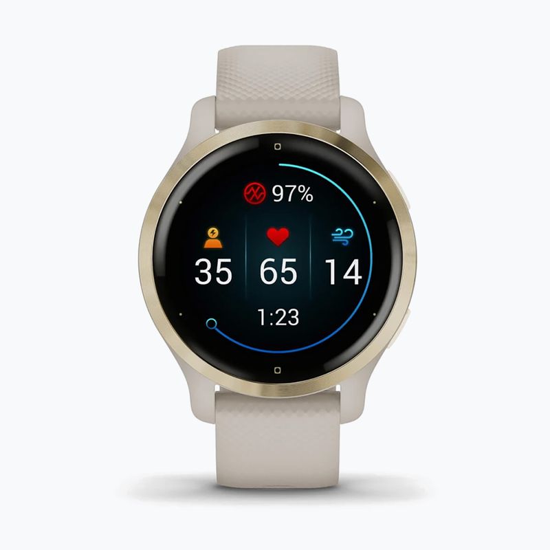 Sportovní hodinky Garmin Venu 2S béžové 010-02429-11 2