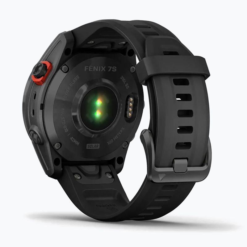 Sportovní hodinky Garmin Fenix 7S Solar Hrm Elevate Ox šedé 010-02539-13 6